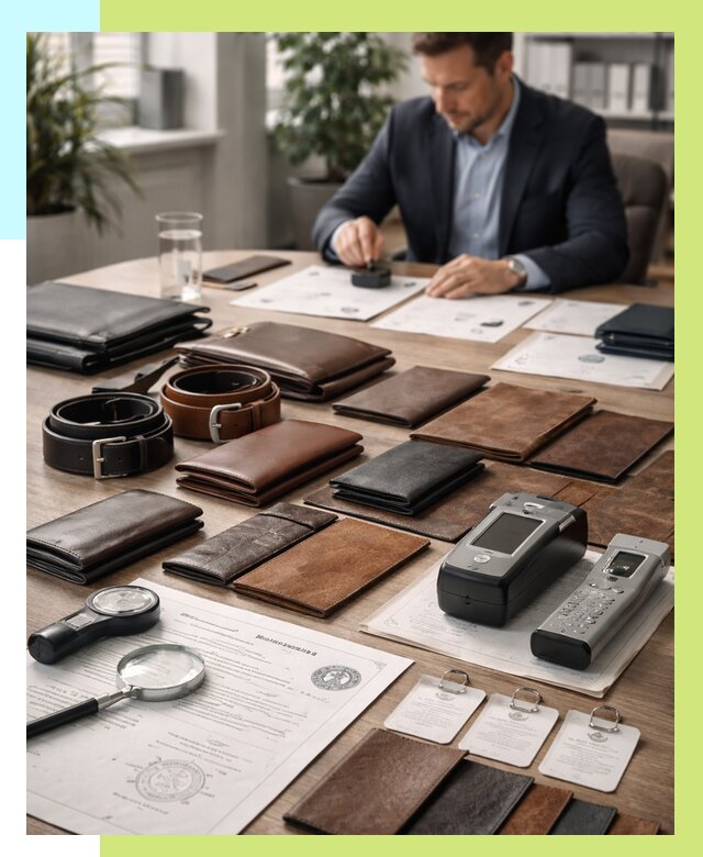 Сертификация кожаных изделий в Кирове-Чепецке от 13049 р. | Алешин-Крв