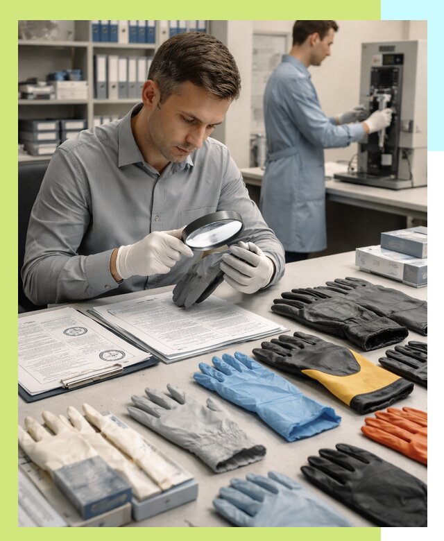 Сертификация перчаток и средств защиты продукции в Кирове-Чепецке