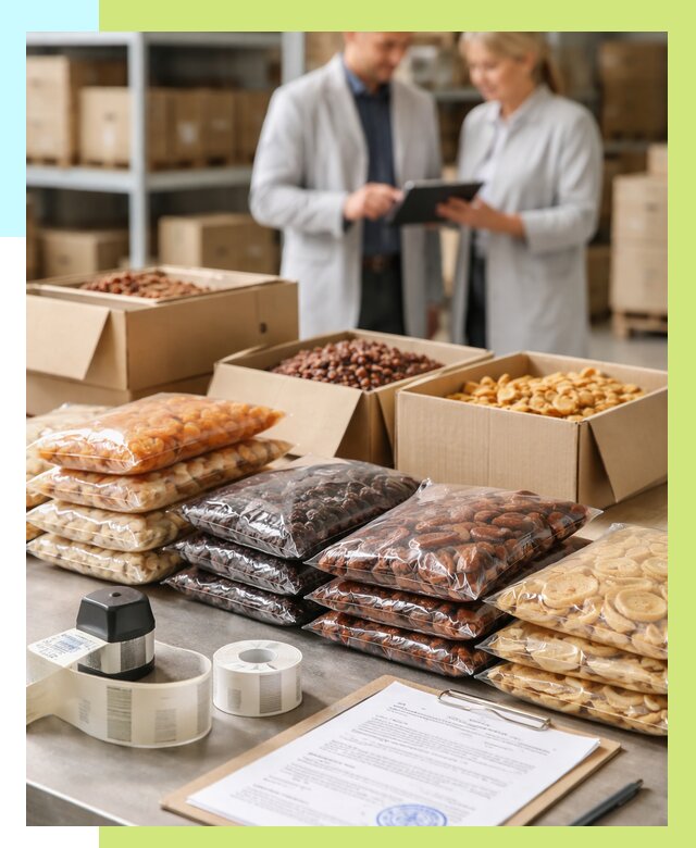 Сертификация сухофруктов в Кирове-Чепецке от 13049 р. | Алешин-Крв под ключ