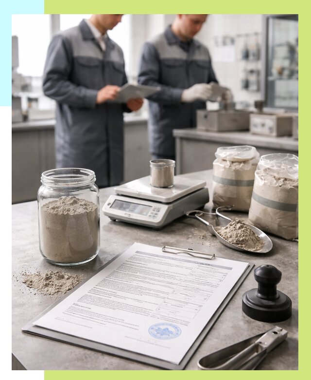 Сертификация цемента в Кирове-Чепецке от 21748 р. | Алешин-Крв