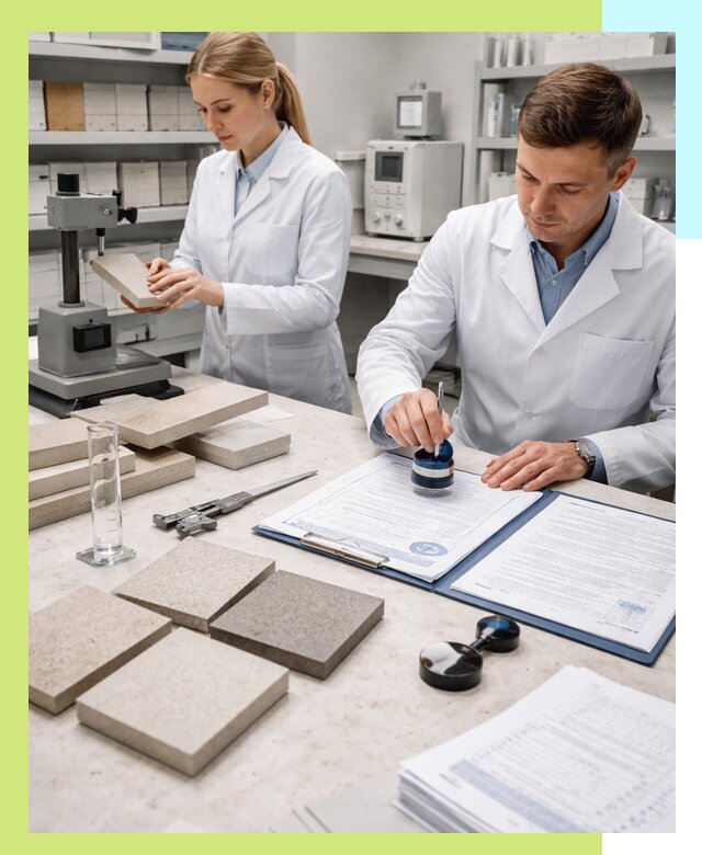 Сертификация плитки и керамики в Кирове-Чепецке с документами