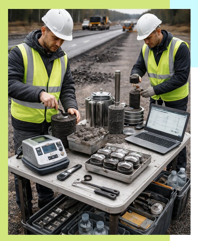 Сертификация асфальта: испытания и подтверждение в Кирове-Чепецке