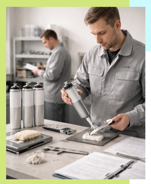 Сертификация монтажной пены и соответствие стандартам в Кирове-Чепецке