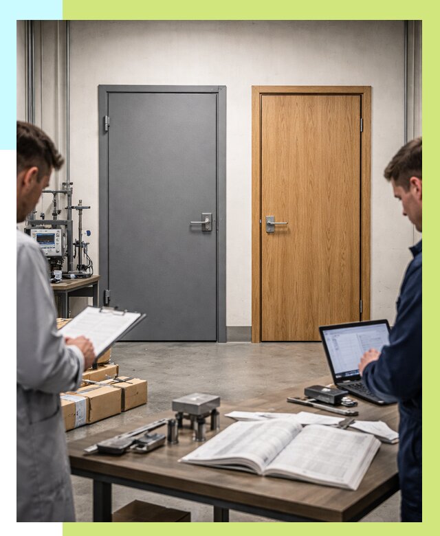 Сертификация дверей в Кирове-Чепецке от 8699 р. под ключ | Алешин-Крв