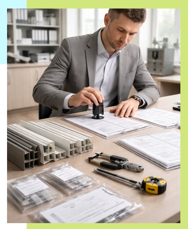 Сертификация ПВХ продукции в Кирове-Чепецке от 9243 р., Алешин-Крв