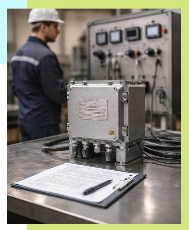 Сертификация взрывозащищенного оборудования в Кирове-Чепецке от 38059 р. | Алешин-Крв