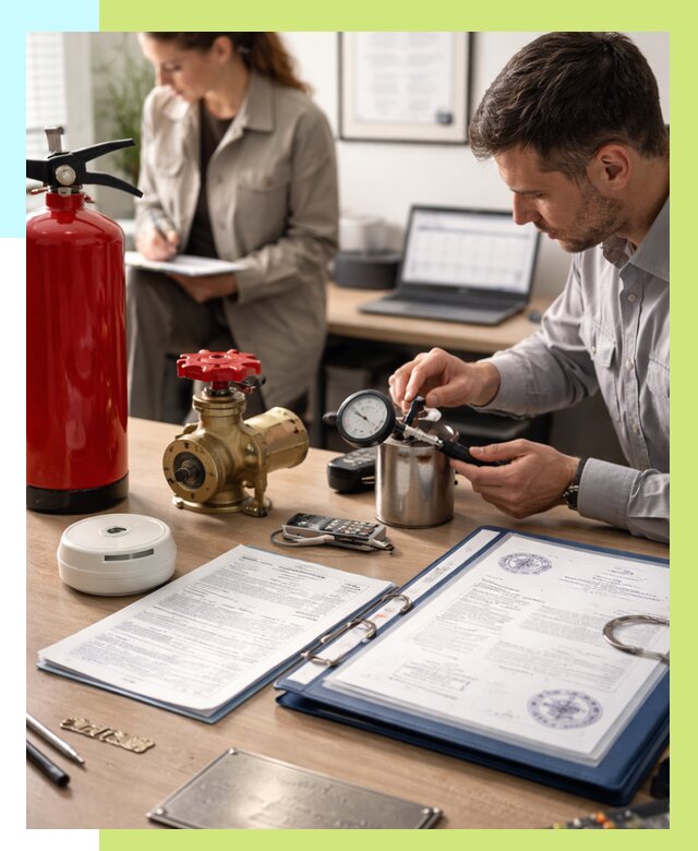 Сертификация пожарного оборудования в Кирове-Чепецке от 16311 р.|Алешин-Крв