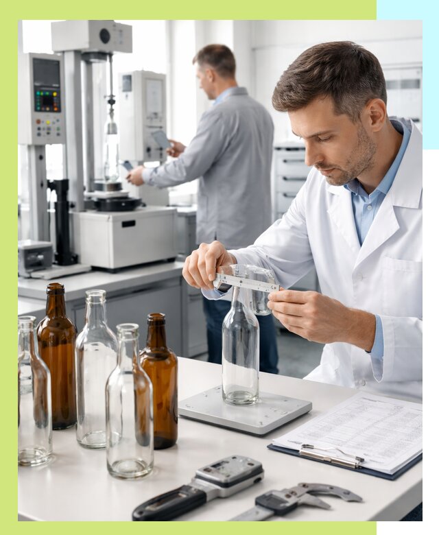 Сертификация стеклянных бутылок и сопутствующей упаковки в Кирове-Чепецке