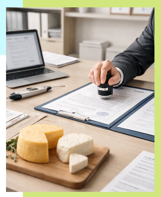 Сертификация сыров в Кирове-Чепецке от 16311 р | Сертификат на сыр Алешин-Крв