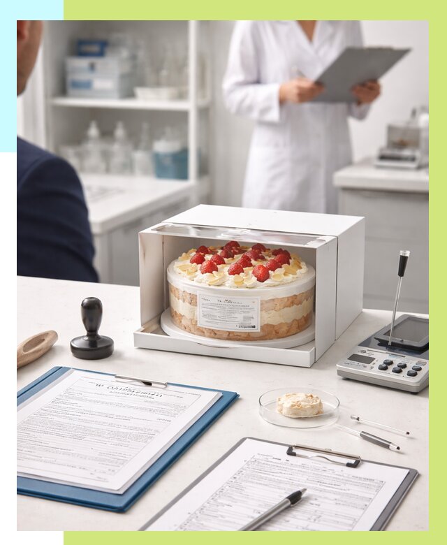 Сертификация тортов в Кирове-Чепецке от 9787 р. заказать | Алешин-Крв