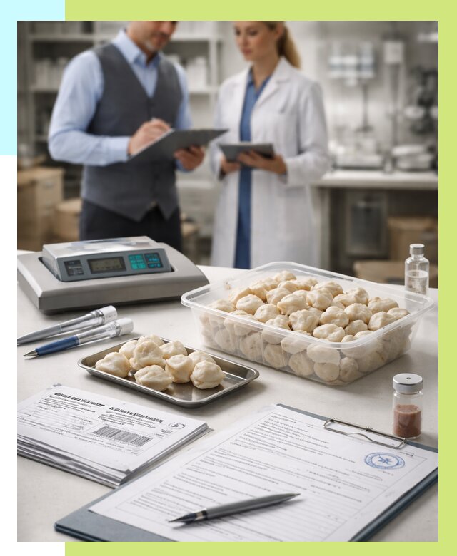 Сертификация пельменей в Кирове-Чепецке от 16311 р. срочно | Алешин-Крв