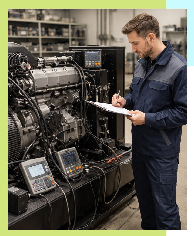 Сертификация дизельных генераторов и их оборудования в Кирове-Чепецке