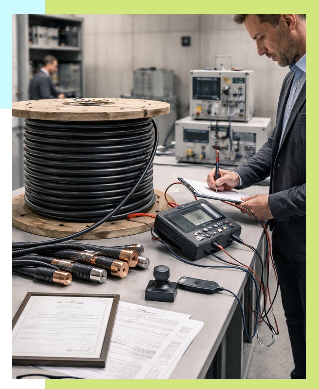 Сертификация кабеля в Кирове-Чепецке от 8699 р. срочно | Алешин-Крв