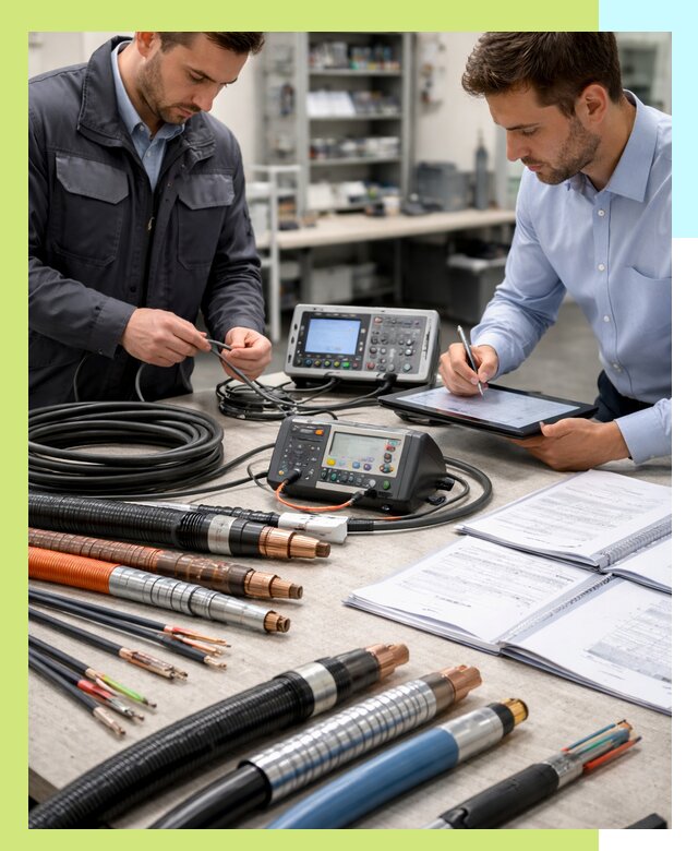 Сертификация кабеля и электропроводки в Кирове-Чепецке под ключ