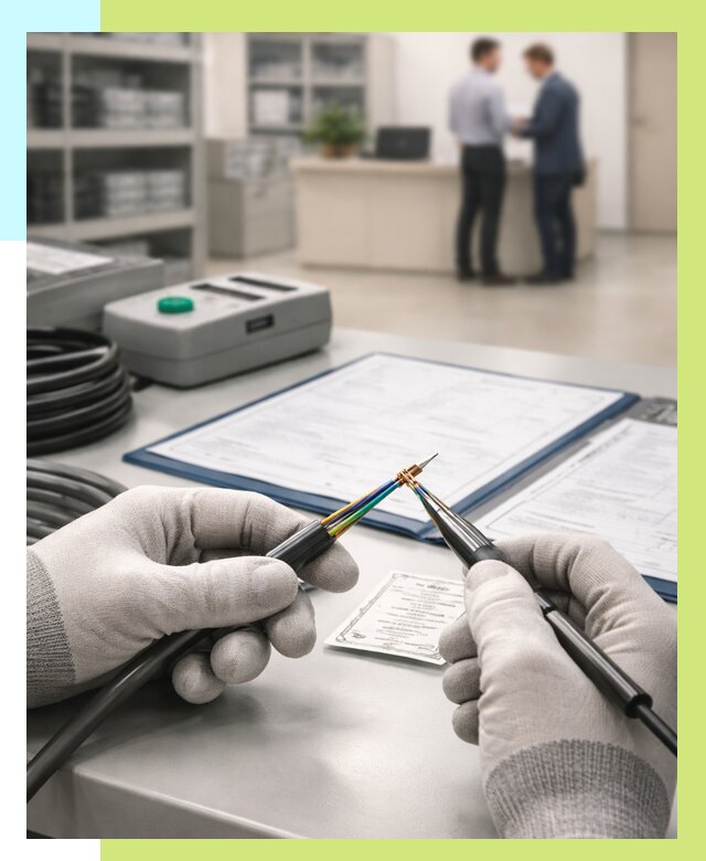 Сертификация провода в Кирове-Чепецке от 19573 р. в Алешин-Крв