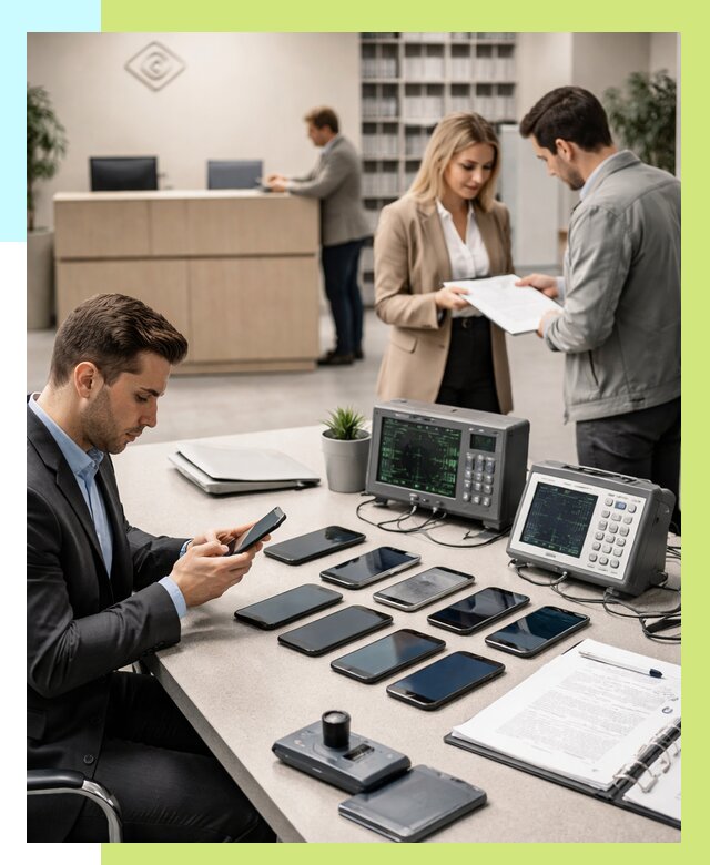 Сертификация телефонов в Кирове-Чепецке от 27185 р. под ключ | Алешин-Крв