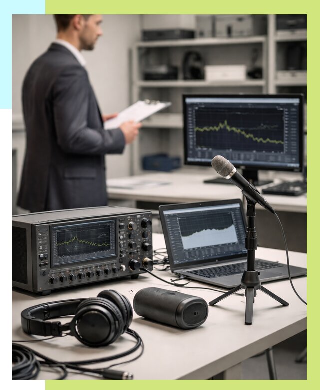 Сертификация аудиотехники в Кирове-Чепецке от 16311 р., Алешин-Крв