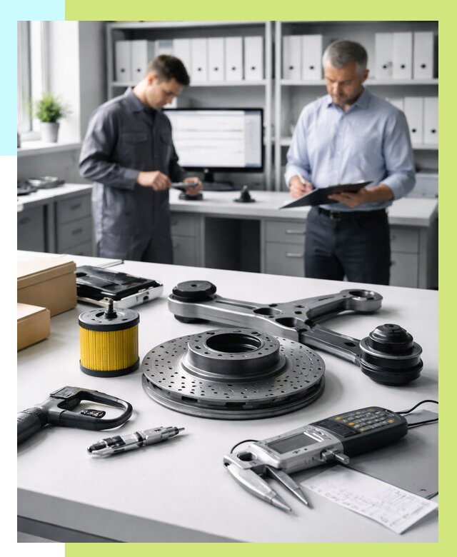 Сертификация автозапчастей в Кирове-Чепецке от 27185 р. | Алешин-Крв