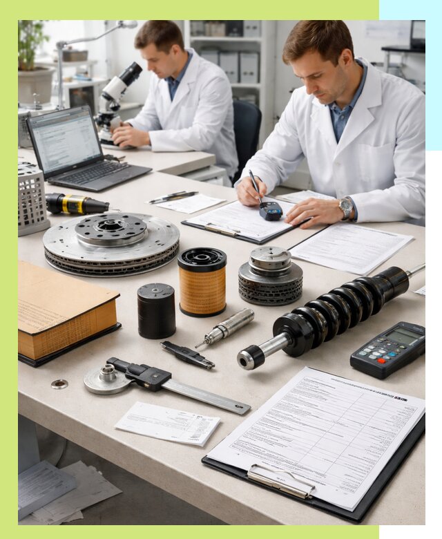 Сертификация автозапчастей и комплектующих в Кирове-Чепецке по ГОСТ