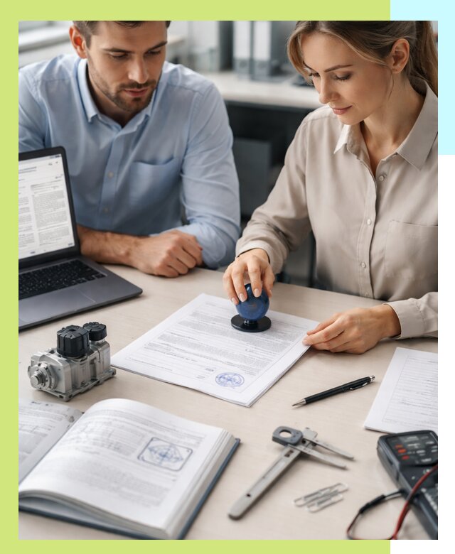 Выдача паспорта изделия и техническая экспертиза продукции в Кирове-Чепецке