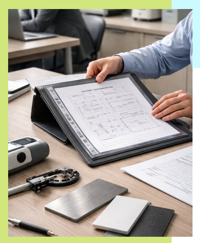 Оформление паспорта материала для продукции в Кирове-Чепецке