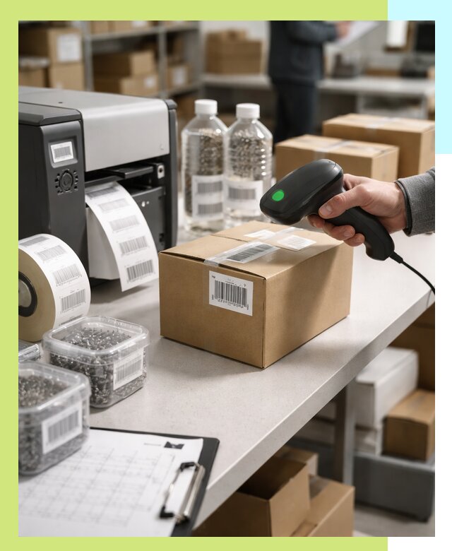 Штрихкодирование продукции и маркировка для продажи в Кирове-Чепецке