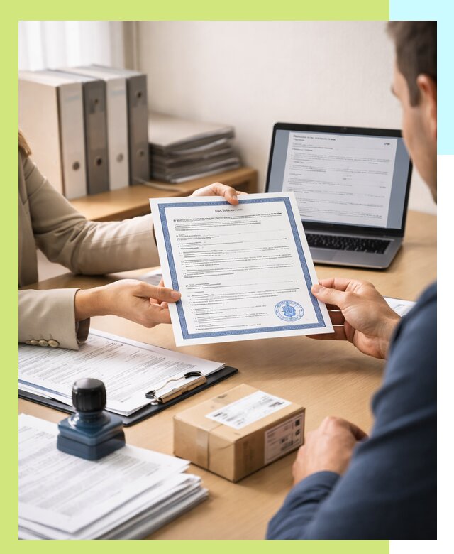 Оформление сертификата соответствия на продукцию в Кирове-Чепецке