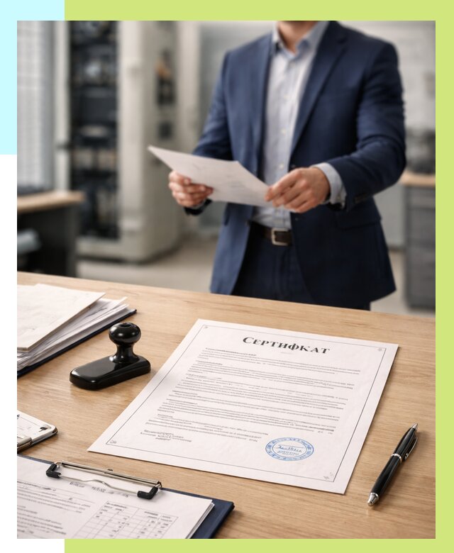 Сертификат на оборудование в Кирове-Чепецке от 16311 р. | Алешин-Крв