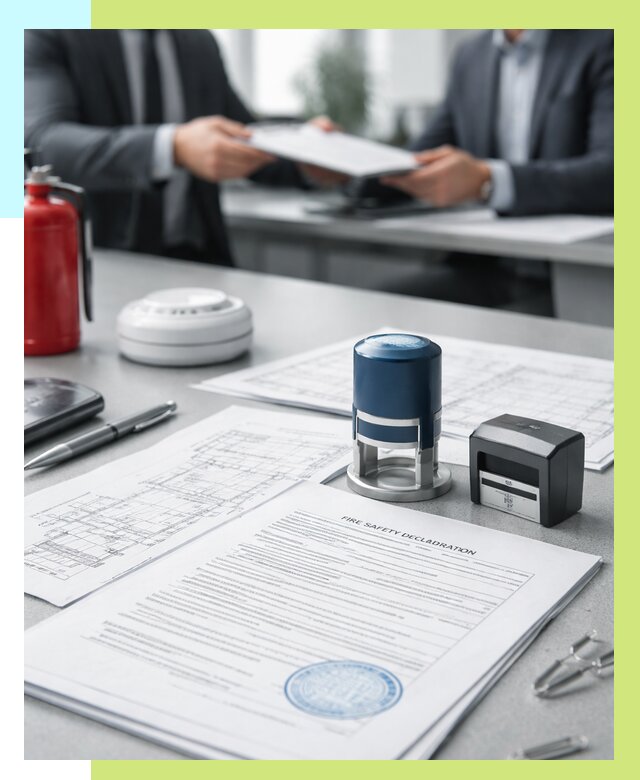 Декларация пожарной безопасности в Кирове-Чепецке от 8699 р. | Алешин-Крв