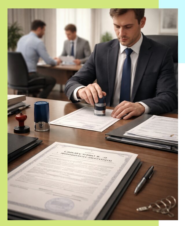 Оформление свидетельства о государственной регистрации в Кирове-Чепецке