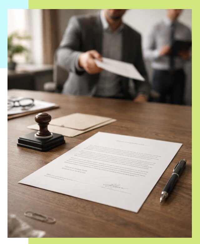 Отказное письмо по сертификации в Кирове-Чепецке от 3806 р. | Алешин-Крв