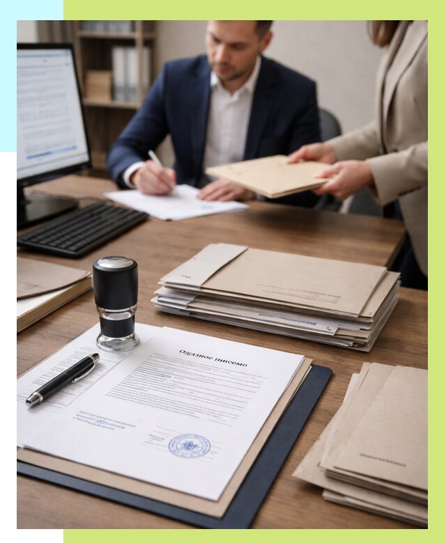 Отказное письмо для таможни в Кирове-Чепецке от 3262 р, Алешин-Крв