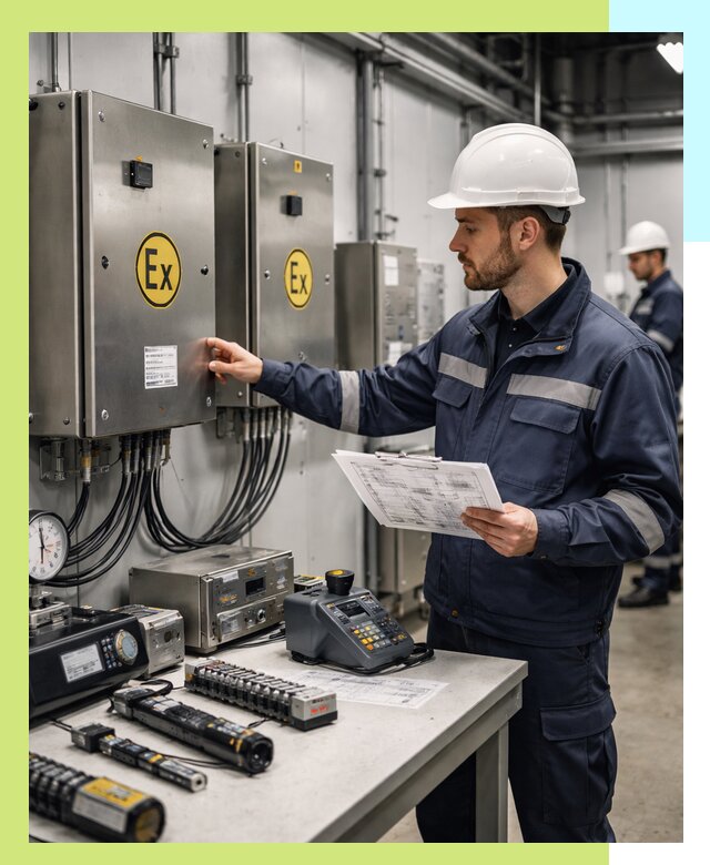 Сертификат взрывозащиты промышленного оборудования в Кирове-Чепецке