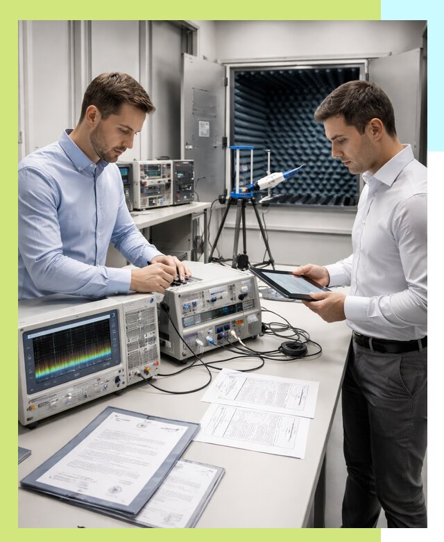 Оформление и выдача сертификата ЭМС для продукции в Кирове-Чепецке