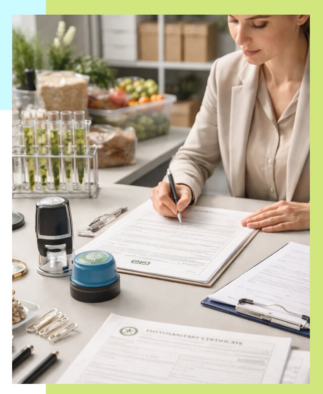 Фитосанитарный сертификат оформить в Кирове-Чепецке от 4893 р. | Алешин-Крв