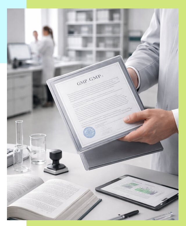 Сертификат GMP в Кирове-Чепецке под ключ от 92429 р. | Алешин-Крв