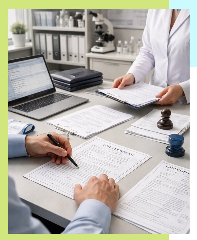 Оформление сертификата GMP в Кирове-Чепецке для фармпроизводства