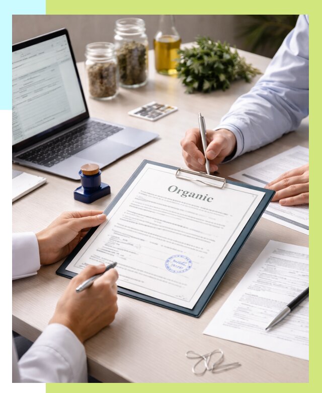 Оформление сертификат органик в Кирове-Чепецке от 32622 р. | Алешин-Крв