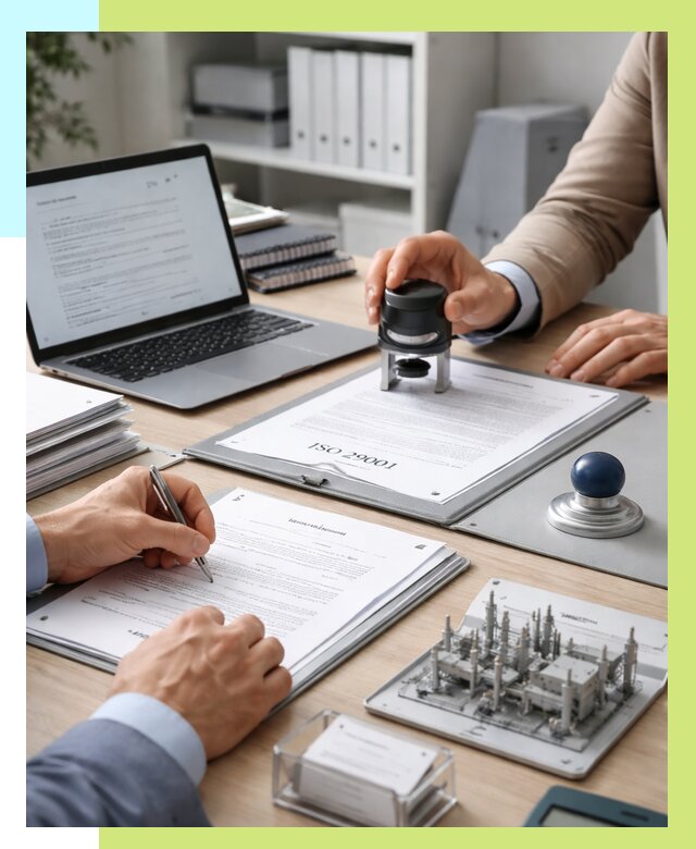 Сертификат ISO 29001 в Кирове-Чепецке под ключ от 81555 р. | Алешин-Крв