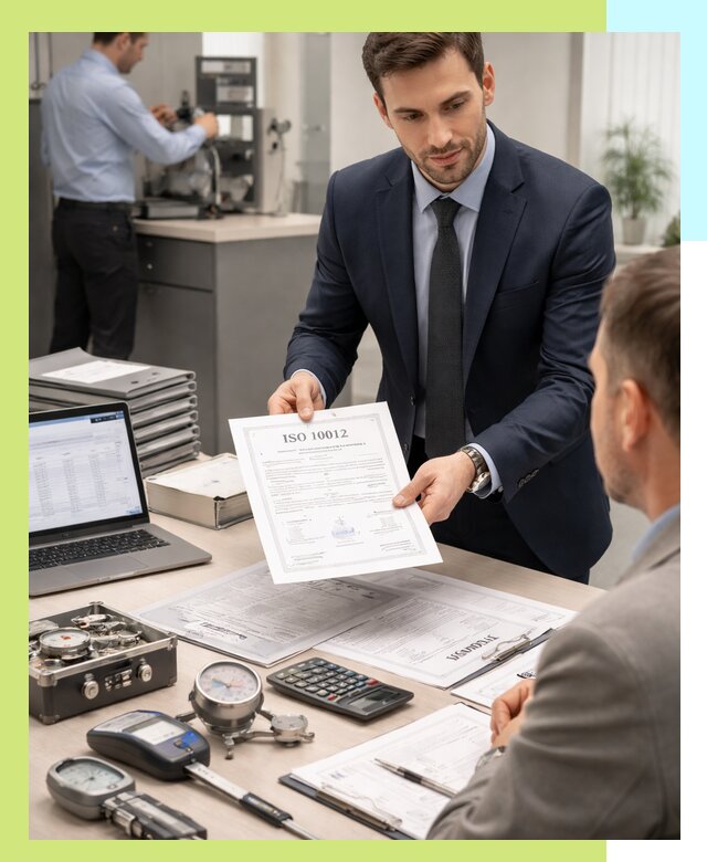 Выдача сертификата ISO 10012 по требованиям метрологии в Кирове-Чепецке