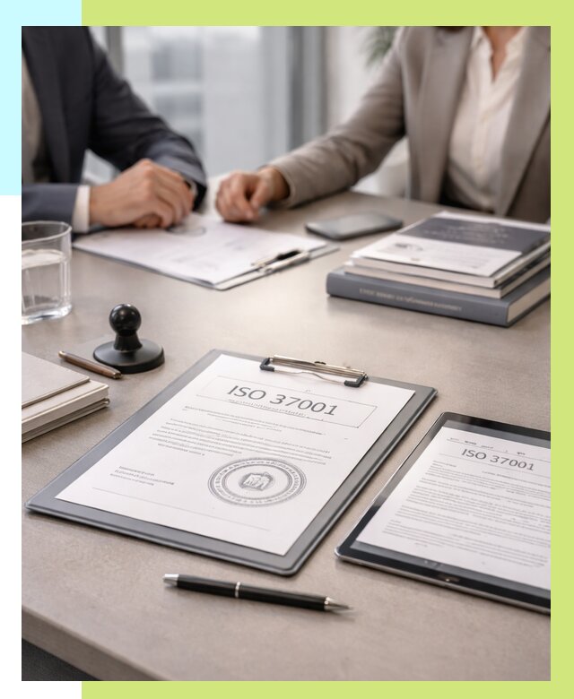 Сертификат ISO 37001 в Кирове-Чепецке оформить от 130488 р. Алешин-Крв